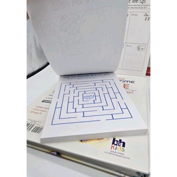 The Ultimate Travel Time Bible -CD Activity Story Books Case No Stickers Pencils - Picture 16 of 16